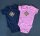 Babybody mit Vereinslogo blau 12/18 M