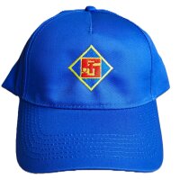 Kappe blau mit Logo